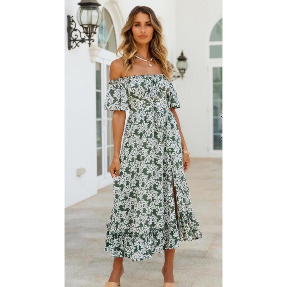 NWT Hello Molly Boho Midi Dress